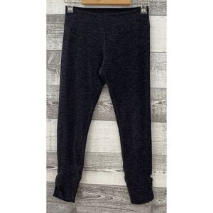 Beyond Yoga I Am Beyond Flexible Ankle Athletic Leggings Women's M Charcoal Gray
